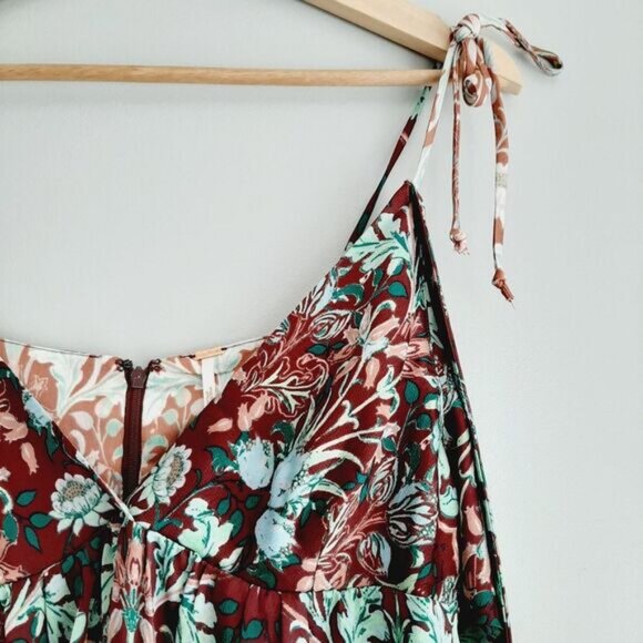Gorgeous Free People Neutrals Floral Midi Maxi Dress Small - Picture 7 of 16
